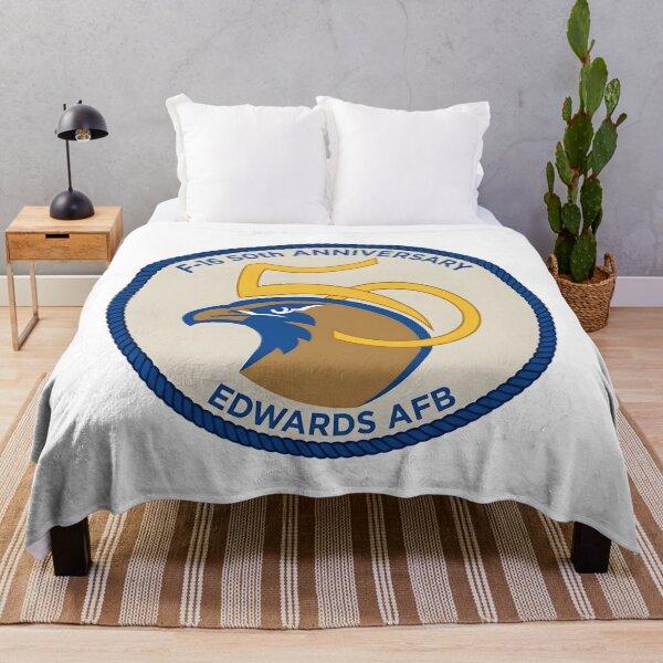 Item preview, F-16 Fighting Falcon 50th Anniversary Edwards AFB Commemorative Patch designed and sold by CharlieDesings.