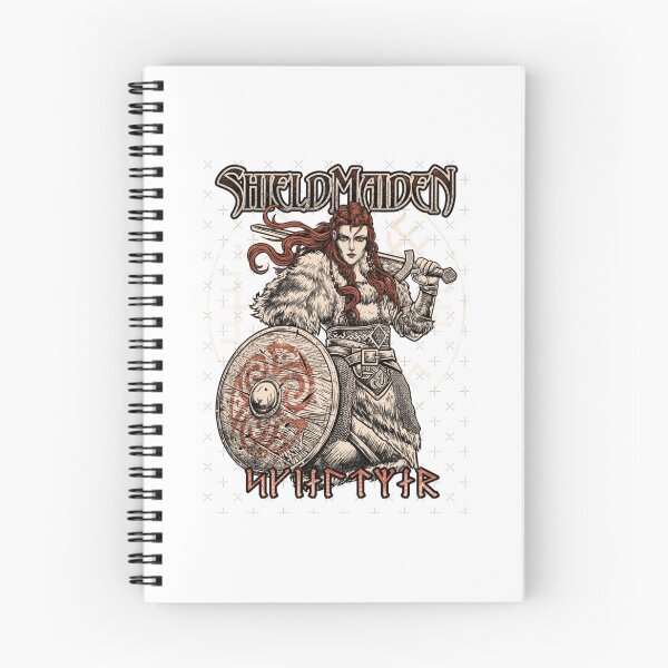 Item preview, Viking Shieldmaiden Warrior Poster Design Today Graphic Art designed and sold by KhanhKhanh.