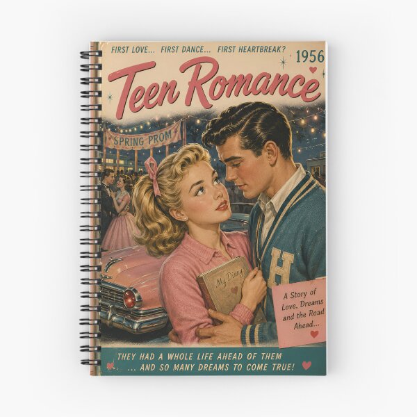 Item preview, Teen Romance - Vintage Romance Magazine from the 1950s designed and sold by GildedPagesCo.
