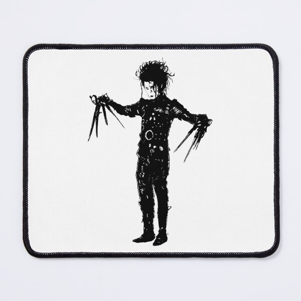 Item preview, Edward Scissorhands: Gothic Silhouette Ink Drawing designed and sold by surmind.