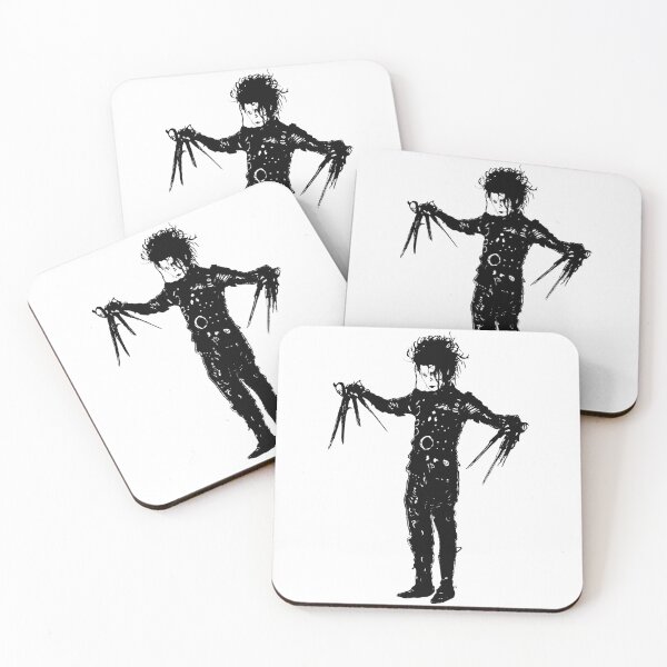 Item preview, Edward Scissorhands: Gothic Silhouette Ink Drawing designed and sold by surmind.