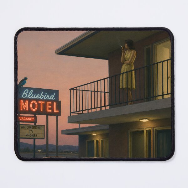 Item preview, Summer Motel Balcony designed and sold by CreativePrints3.