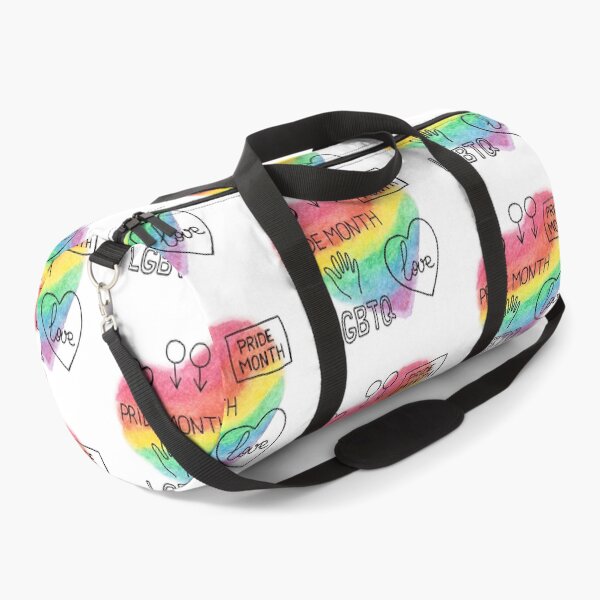 Item preview, Hand Drawn Rainbow Heart LGBTQ Pride Month Design designed and sold by missbobbit.
