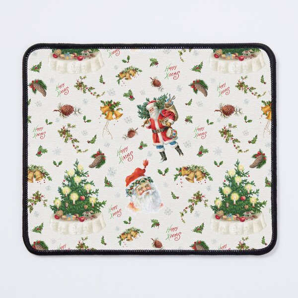 Item preview, Vintage Happy Xmas Santa Pattern designed and sold by LuciaS.