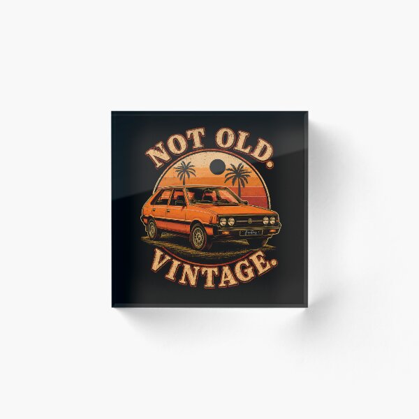 Item preview, Not Old. Vintage. – Retro Classic Car Graphic designed and sold by Jankes88.