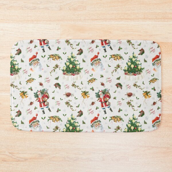 Item preview, Vintage Happy Xmas Santa Pattern designed and sold by LuciaS.