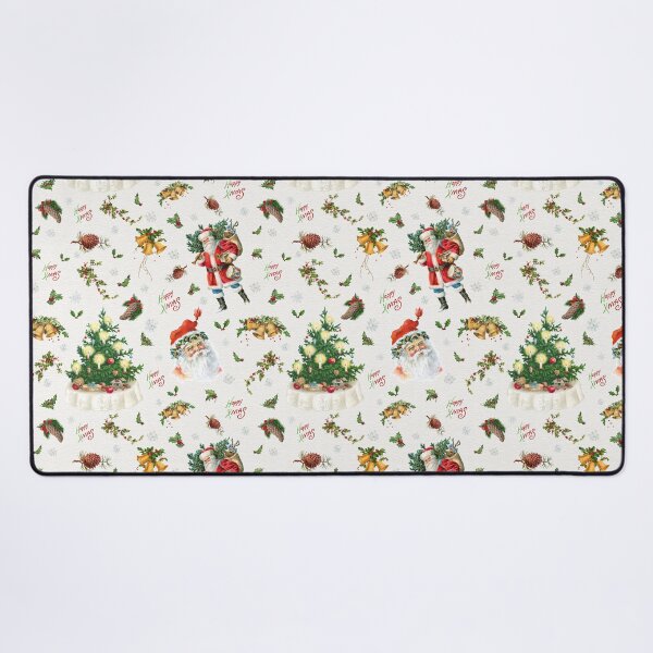 Item preview, Vintage Happy Xmas Santa Pattern designed and sold by LuciaS.