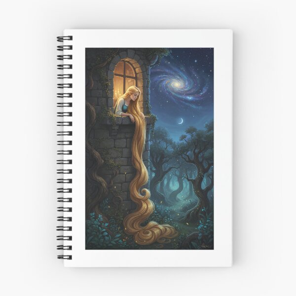 Item preview, Rapunzel with the long golden hair designed and sold by PicParadiz.
