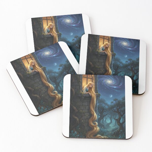Item preview, Rapunzel with the long golden hair designed and sold by PicParadiz.