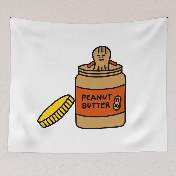 Item preview, Peanut butter guy designed and sold by superbaechoo.