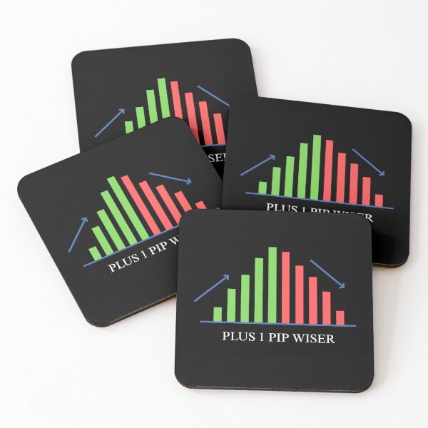 Item preview, Plus 1 Pip Wiser - Forex Trading Chart Design T-Shirt designed and sold by AerynnXIdris.