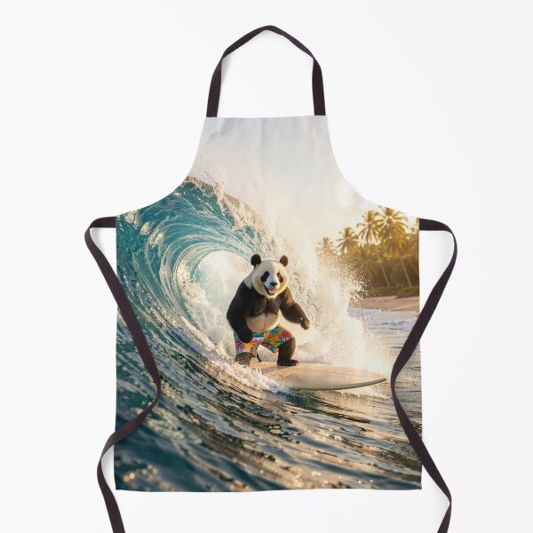 Item preview, Panda surfista designed and sold by Kirrindy Designs.