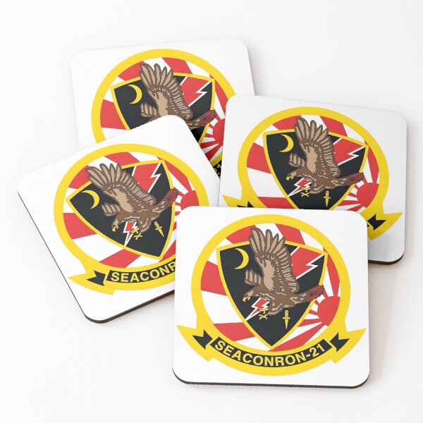 Item preview, US Navy Sea Control Squadron Twenty-One (VS-21) Fighting Redtails Patch designed and sold by CharlieDesings.
