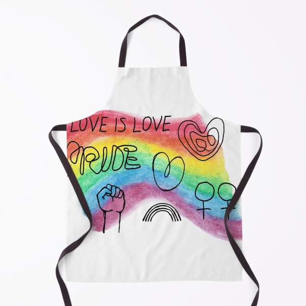 Item preview, Hand Drawn Rainbow Flag LGBTQ Pride Month Design designed and sold by missbobbit.