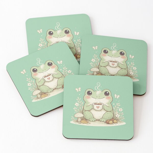 Item preview, Funny Frog Drinking Tea Meme Design for Sarcastic Humor Lovers Birthday Gift designed and sold by Im-Ara.