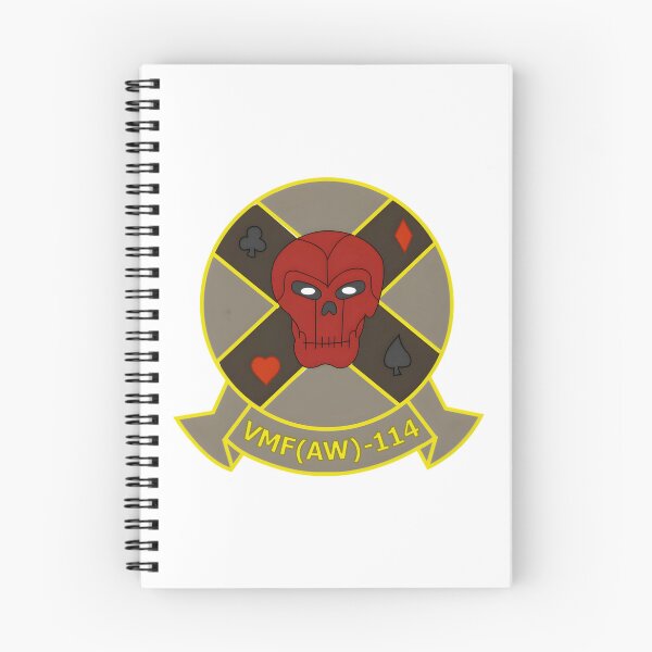 Item preview, Marine All Weather Fighter Squadron 114 (VMF(AW)-114) Deathdealers Patch designed and sold by CharlieDesings.