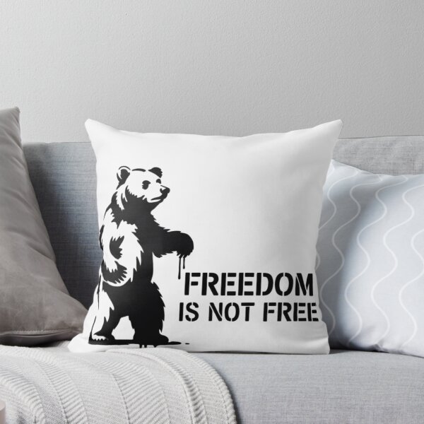 Item preview, BANKSY BEAR - FREEDOM ISN'T FREE designed and sold by 123ks.
