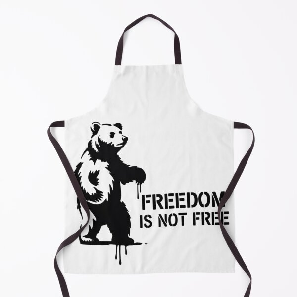 Item preview, BANKSY BEAR - FREEDOM ISN'T FREE designed and sold by 123ks.