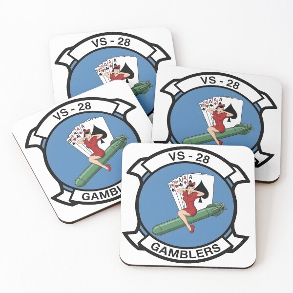 Item preview, US Navy Sea Control Squadron Twenty-Eight (VS-28) Gamblers Patch designed and sold by CharlieDesings.