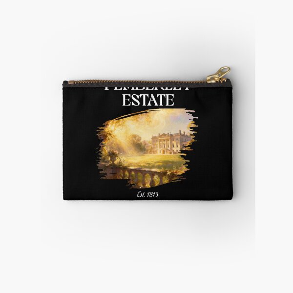 Item preview, Pemberley Estate Est 1813 – Vintage Jane Austen Pride and Prejudice Oil Painting designed and sold by FIREDesignsPOD.
