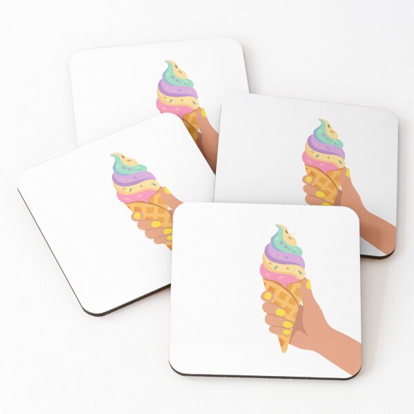 Item preview, Rainbow Ice Cream Cone designed and sold by BetweenForms.