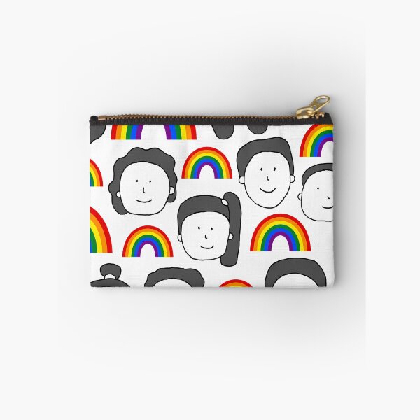 Item preview, LGBT Pride People Pattern  Hand Drawn Rainbow Diversity Seamless Design. Not AI designed and sold by missbobbit.
