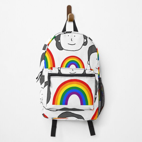 Item preview, LGBT Pride People Pattern  Hand Drawn Rainbow Diversity Seamless Design. Not AI designed and sold by missbobbit.