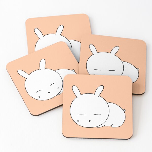 Item preview, Cute Minimalist Sleeping Bunny Line Art designed and sold by ubborn.
