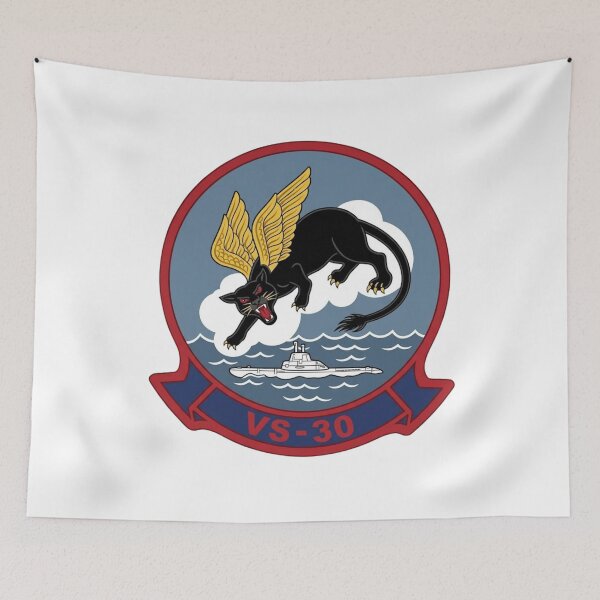 Item preview, US Navy Air Anti-Submarine Squadron Thirty (VS-30) Diamondcutters Patch designed and sold by CharlieDesings.