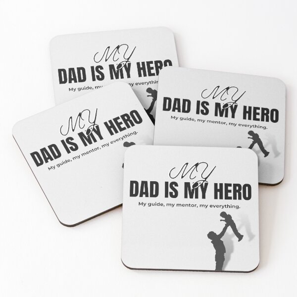 Item preview, My Dad Is My Hero - Father's Day designed and sold by AerynnXIdris.