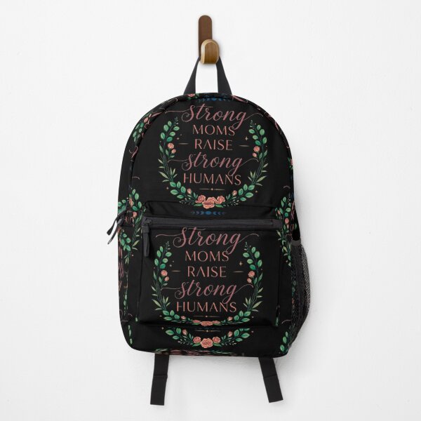 Item preview, Strong Moms Raise Strong Humans Inspirational Mother's Day Empowered Mom designed and sold by Im-Ara.