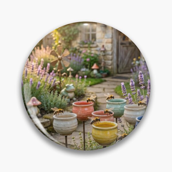 Item preview, Lavender Cottage Garden designed and sold by AI-Only Creations.