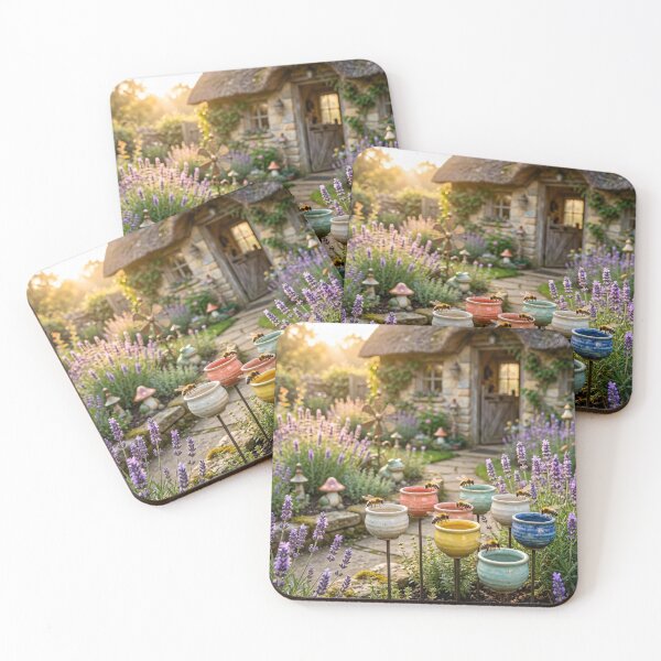 Item preview, Lavender Cottage Garden designed and sold by AI-Only Creations.