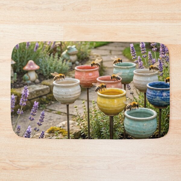 Item preview, Lavender Cottage Garden designed and sold by AI-Only Creations.