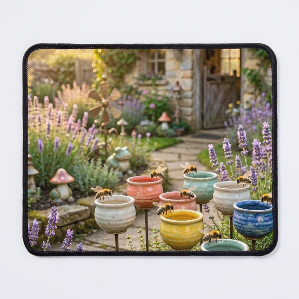 Item preview, Lavender Cottage Garden designed and sold by AI-Only Creations.