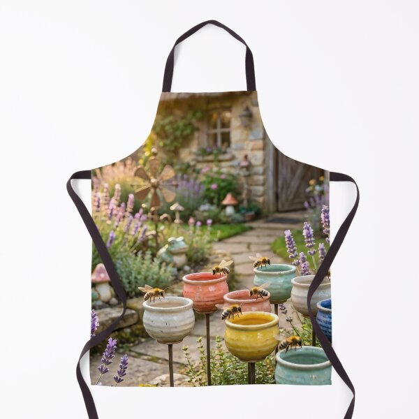 Item preview, Lavender Cottage Garden designed and sold by AI-Only Creations.
