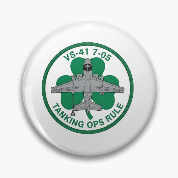 Item preview, US Navy Sea Control Squadron Forty-One (VS-41) Shamrocks Tanking Ops Patch designed and sold by CharlieDesings.