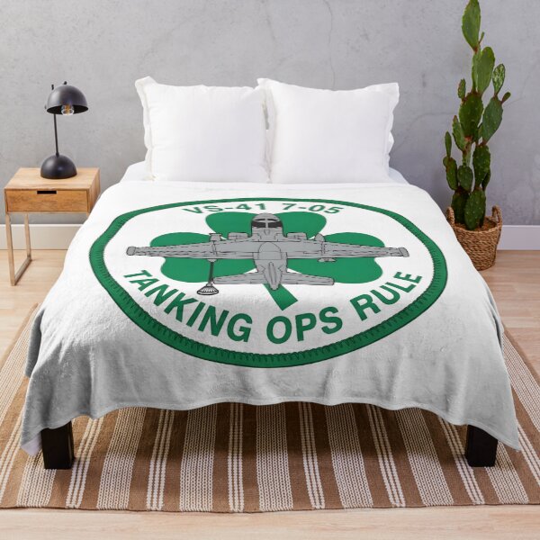 Item preview, US Navy Sea Control Squadron Forty-One (VS-41) Shamrocks Tanking Ops Patch designed and sold by CharlieDesings.
