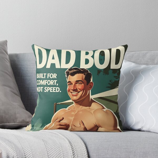Item preview, Dad Bod Funny Vintage Retro Parent designed and sold by Retro-Anime9.