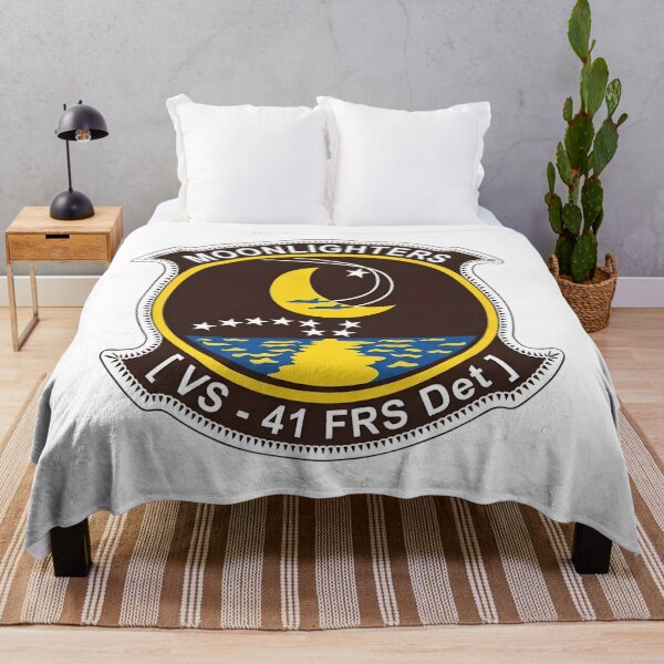 Item preview, US Navy Sea Control Squadron Forty-One Detachment 1 (VS-41 Det 1) Moonlighters Patch designed and sold by CharlieDesings.