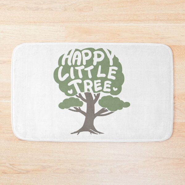 Item preview, Bob Ross Happy Little Tree Lettering Design designed and sold by Khotekmei.