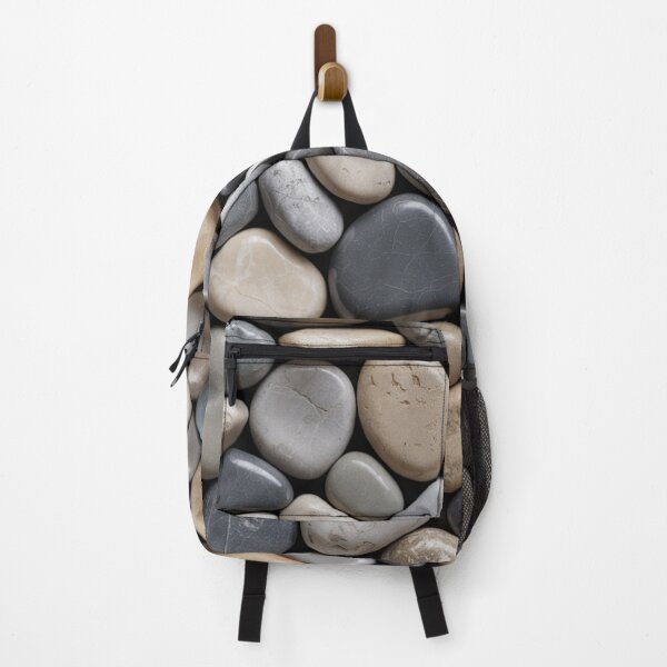 Item preview, Photorealistic Smooth Pebble Pattern | Neutral Grey Beige Stone Seamless Repeat designed and sold by Midnight Veil Designs.