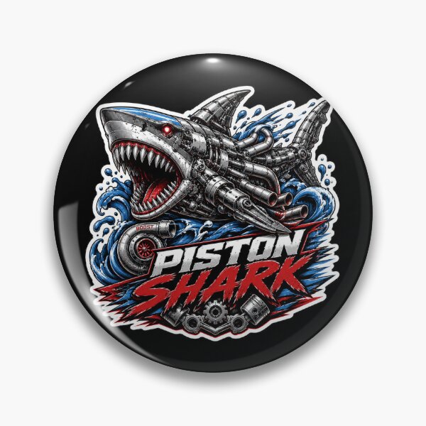 Item preview, Piston Shark Car Fans designed and sold by JacobSpace.