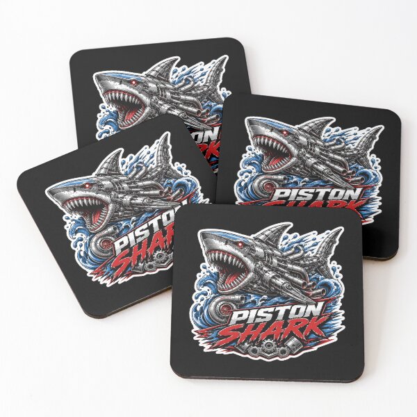 Item preview, Piston Shark Car Fans designed and sold by JacobSpace.