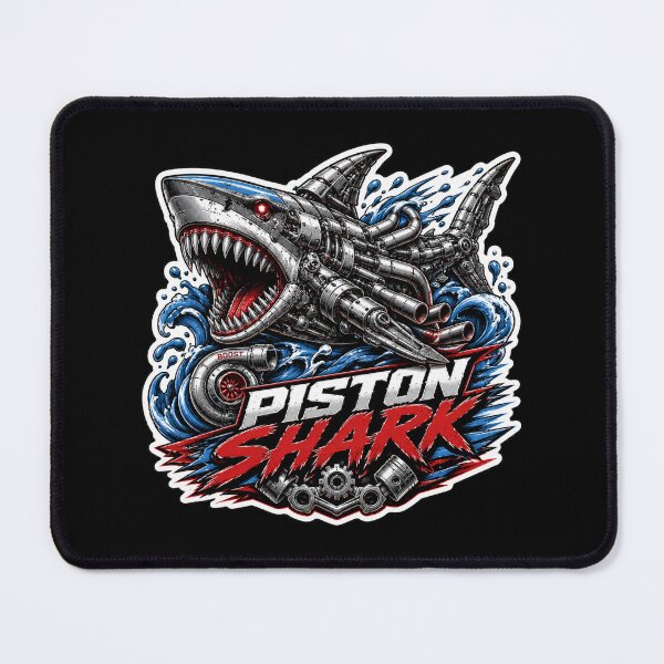 Item preview, Piston Shark Car Fans designed and sold by JacobSpace.