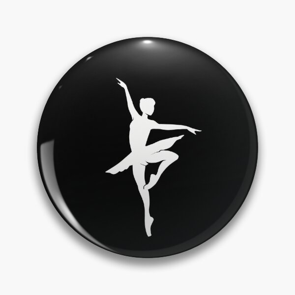 Item preview, Ballerina Silhouette Dance (White) designed and sold by RoxanedArt.