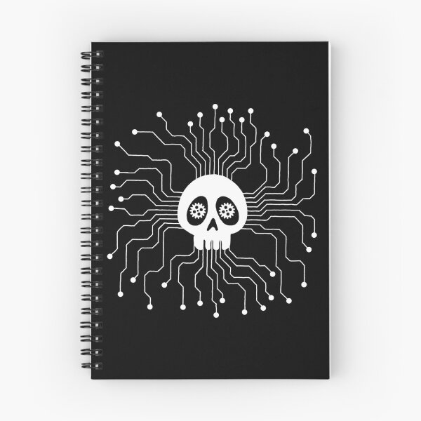 Item preview, White microprocessor skull designed and sold by Lagueny.