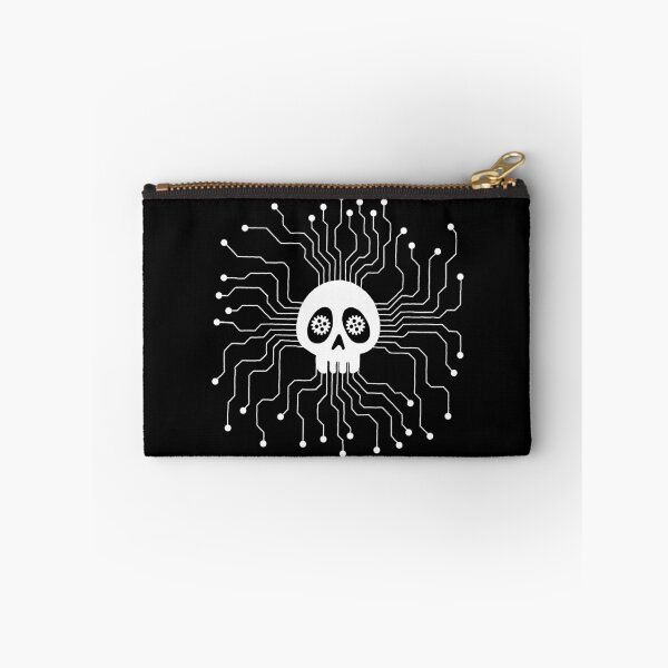 Item preview, White microprocessor skull designed and sold by Lagueny.