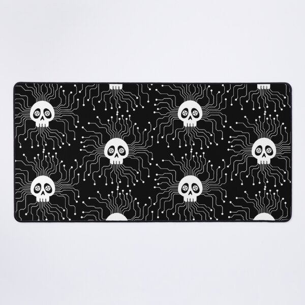 Item preview, White microprocessor skull designed and sold by Lagueny.
