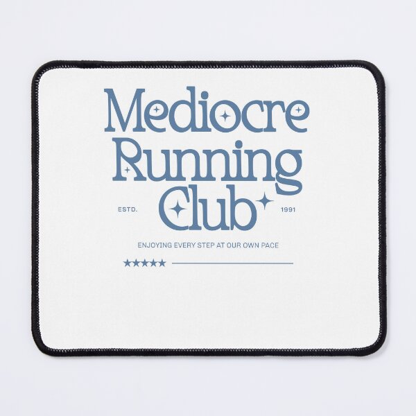 Item preview, Mediocre Running Club Funny Runner Retro Athletic Design designed and sold by judycuevas1.